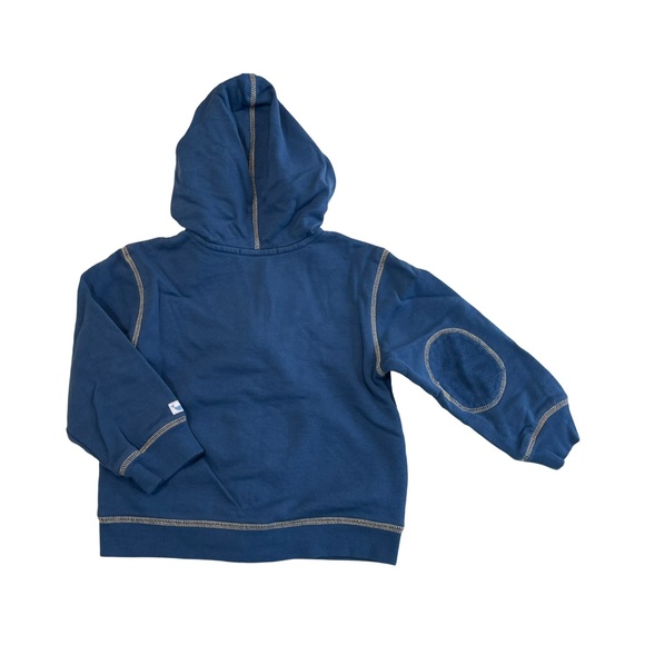 Janie and Jack Whale Expedition Hooded Sweatshirt 2T - Picture 4 of 4
